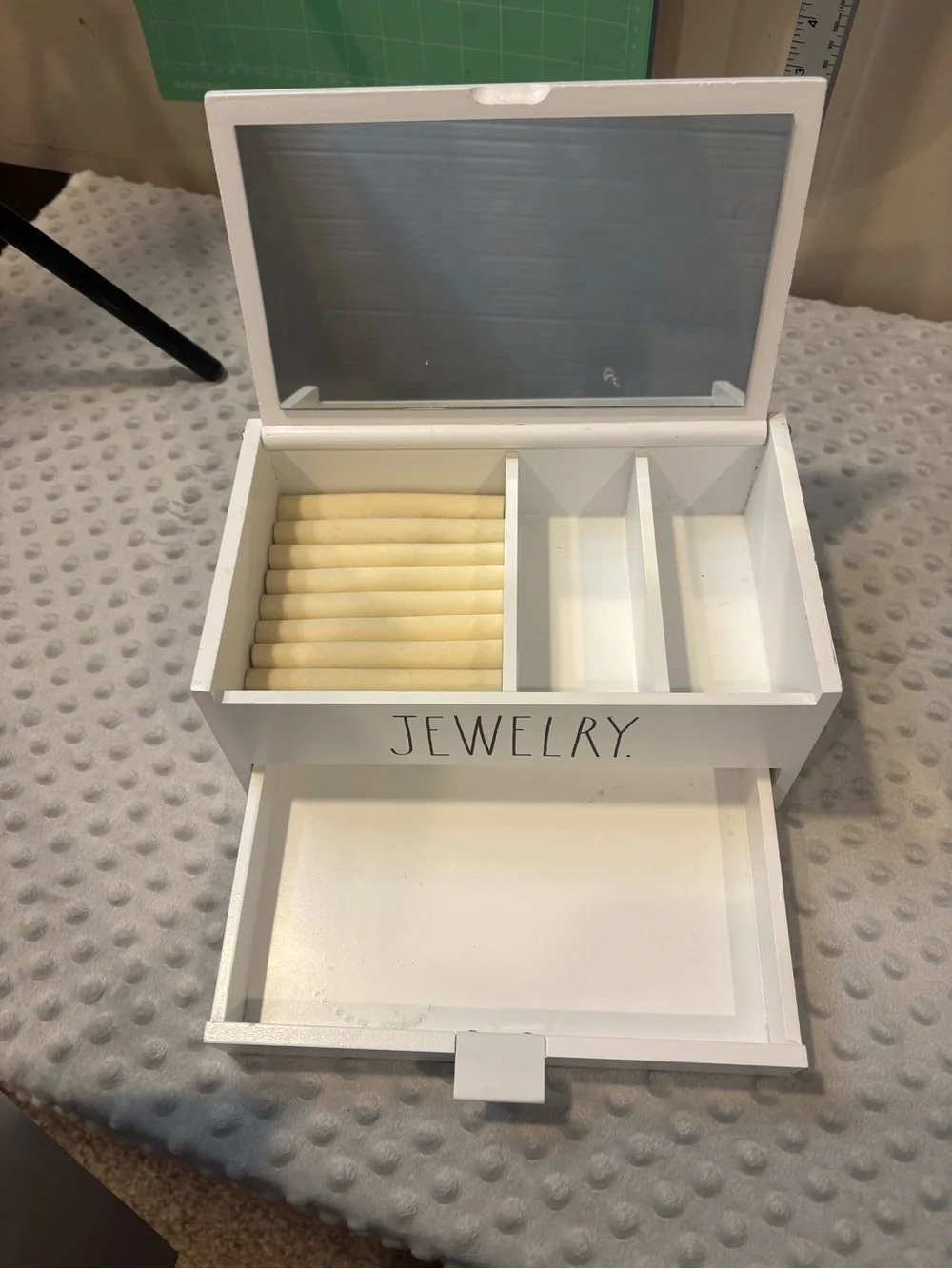 White Jewelry Box Organizer - Women's Jewelry Storage